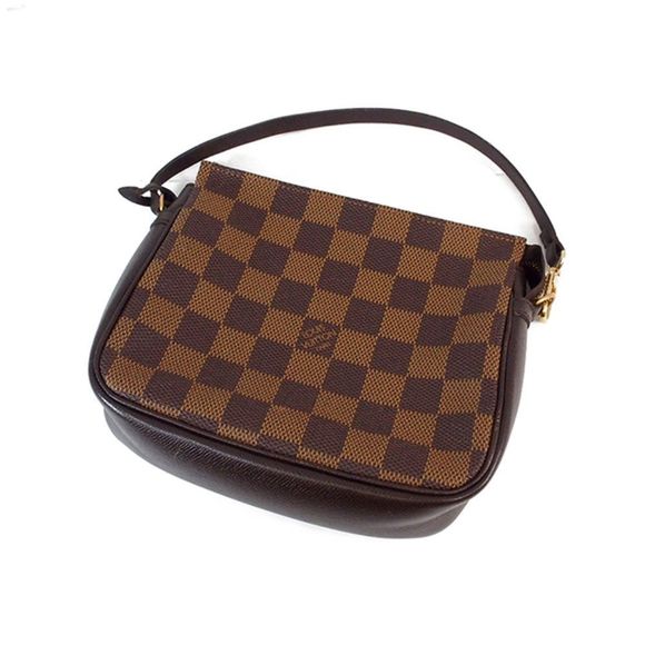 Louis Vuitton Makeup Accessory Pouch Damier Ebene Damier Truth - Picture 1 of 4